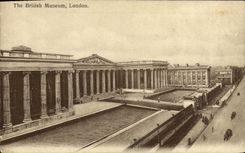 VINTAGE POSTCARD The British Museum London