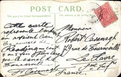 VINTAGE POSTCARD Caversham View From Bridge