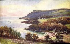 VINTAGE POSTCARD Bolt Head Salcombe Devon