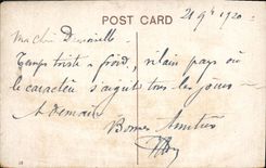 Calle de Oxford de la POSTAL de la VENDIMIA y camino corto Londres de Tottenham