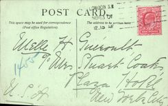 VINTAGE POSTCARD London The Carlion Hotel