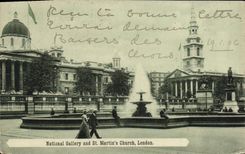 CPA London National Gallery And St Martin s Church 