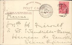 VINTAGE POSTCARD London National Gallery And St Martin S Church