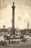 CPA London Trafalgar Square and Nelson s square
