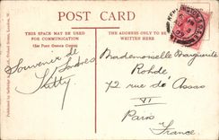 VINTAGE POSTCARD London Oxford Street