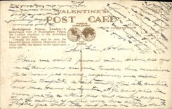 VINTAGE POSTCARD London London Buckingham Palace