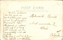 Abadia de Westminster de la carne de la coronacion de Londres de la POSTAL de la VENDIMIA