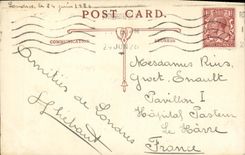 VINTAGE POSTCARD London Constitution Hill And Quadriga