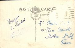 VINTAGE POSTCARD London the pool off London Boat