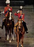 CPM London The Queen takes the salute after trooping the colour ceremony
