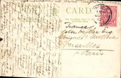 VINTAGE POSTCARD London The Houses Off Parliament Westinster Bridge