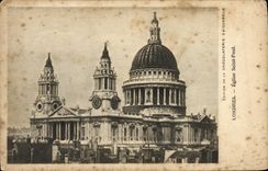 CPA London Eglise Saint Paul