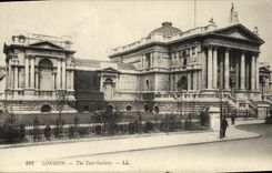 VINTAGE POSTCARD London The Touches Gallery