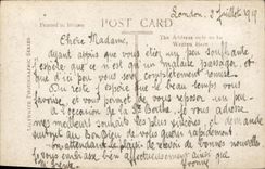 VINTAGE POSTCARD Choir Altar Westminster Abbey London