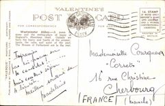 VINTAGE POSTCARD West Towers Westminster Abbey London