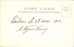 VINTAGE POSTCARD Westminster Abbey Choir East London