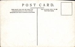 VINTAGE POSTCARD London Northumberland Avenue and hotel Metropolis