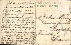 CPA London Nelson s Monument Square