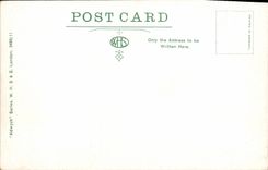 VINTAGE POSTCARD London The Tower Bridge Showing Rockers raised Boat