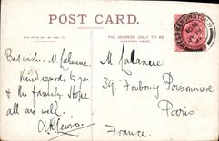 CPA London Rotten Row Hyde Park 