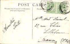 VINTAGE POSTCARD London The Tower off London The White Tower