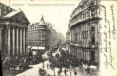 CPA London Mansion House And Cheapside