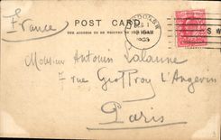 VINTAGE POSTCARD London Westiminster Abbey