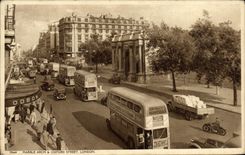 CPA London Marble Arch Oxford Street Odeon