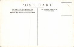 VINTAGE POSTCARD London The horse guards from St James park