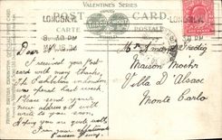 VINTAGE POSTCARD London Franco British Exhibition 1908 In runs honor off