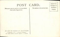 VINTAGE POSTCARD London The House off Lords The Throne