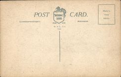 VINTAGE POSTCARD London Nelson Monument Trafalgar Public garden