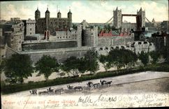 CPA London Tower of London and tower bridge 