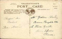 VINTAGE POSTCARD London Cenotaph And Whitehall