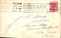VINTAGE POSTCARD London Nationai Gallery