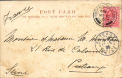 VINTAGE POSTCARD London Wellington S rules and ARch