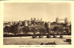 CPA Moyen Age Angleterre Londres La Tour de Londres