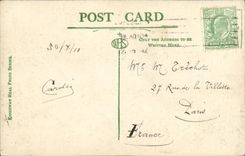 VINTAGE POSTCARD The Tower Bridge Showing Rockers Raised London