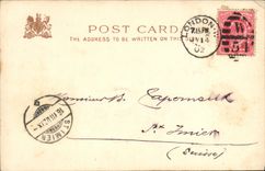 VINTAGE POSTCARD London Lambeth De luxe hotel