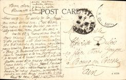 VINTAGE POSTCARD Notre Dame de France Leicester Places London