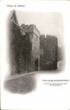 VINTAGE POSTCARD Tower off London View along the outer ward