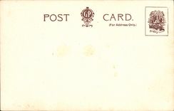 VINTAGE POSTCARD Tower off London View along the outer ward