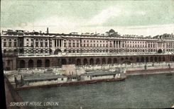 VINTAGE POSTCARD Somerset London House