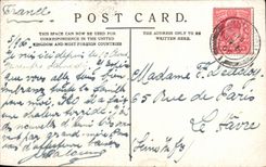 VINTAGE POSTCARD Somerset London House