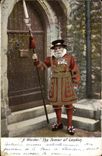 CPA London A Warder The Tower of London 