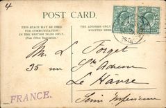 VINTAGE POSTCARD London has Warder The Tower London off