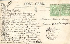 VINTAGE POSTCARD London The Natural History Museum