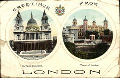 CPA London of Tower St paul s Cathedral