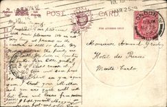 VINTAGE POSTCARD London off Tower St Paul S Cathedral