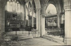 St Maria de la capilla del St Charles de la POSTAL de la VENDIMIA de los angeles Bayswater